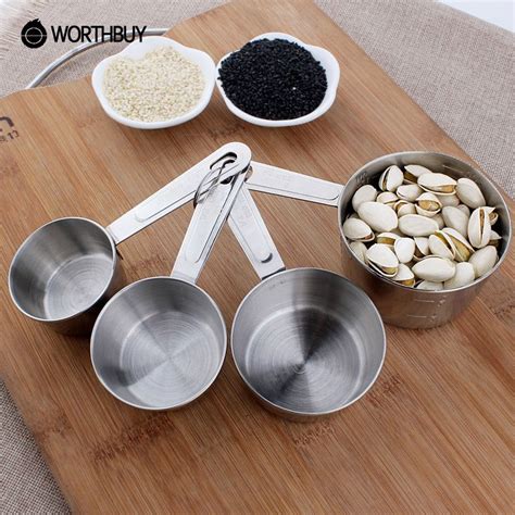 Maybe you would like to learn more about one of these? #AliExpress WORTHBUY 4 Pcs/Set Stainless Steel Measuring ...