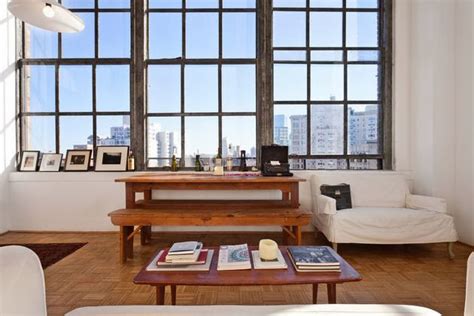 White Apartment Loft For Renting In New York