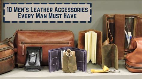 Best Leather Accessories For Men Handicraft Villa