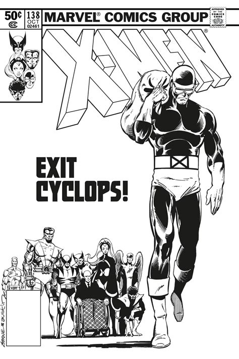 Uncanny X Men No 138 Cover By Byrne And Austin Catspaw Dynamics