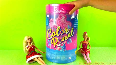 Barbie Color Reveal 50 Surprises Unboxing Barbie Color Reveal Barbie Slumber Party Fun Youtube