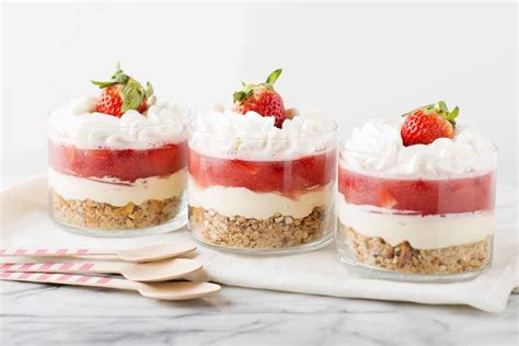 Strawberry Pretzel Trifles Recipes Go Bold With Butter