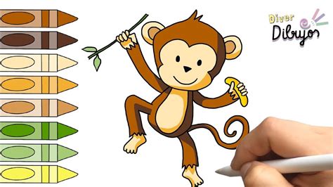 Como Dibujar Un Mono Aprende A Dibujar Un Mono Paso A Paso