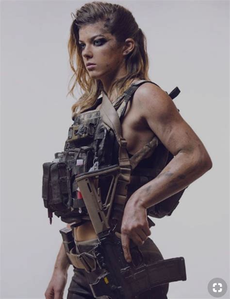 Artstation Mercenary Shai Daniel Military Girl Warrior Woman