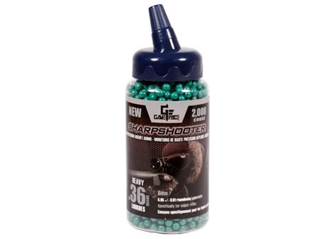 Game Face Precision Sharpshooter 6mm Plastic Airsoft Bbs 036g 2000