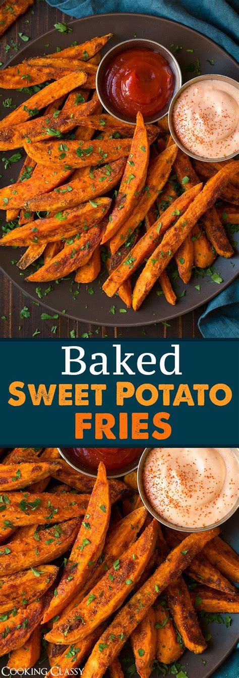 These sweet potato fries are delicious served as an appetizer, side dish, or snack. Baked Sweet Potato Fries - One of the best dinner sides ...