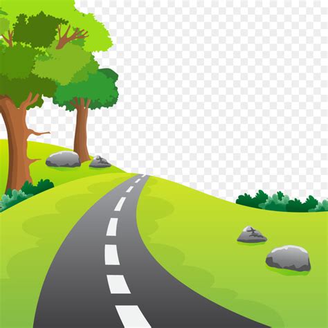 Jalan png clipart collection cliparts world 2019. Gambar Jalan Png - Road Road Cartoon Illustration Road ...