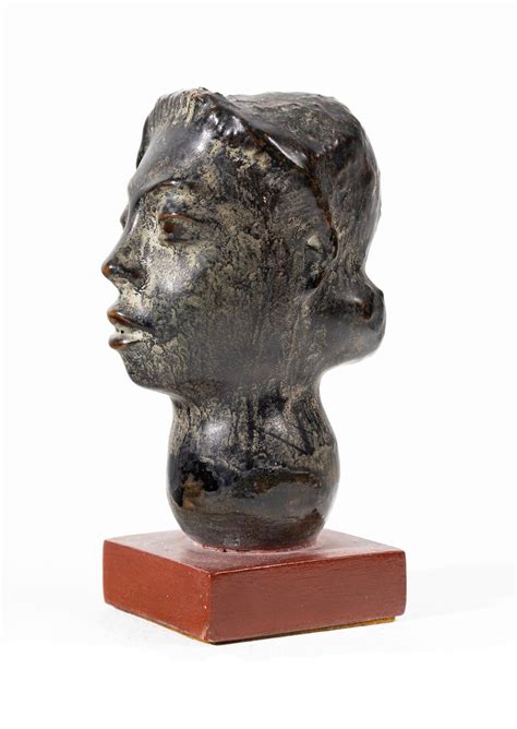 Sargent Claude Johnson 1888 1967 Head Of A Woman Untitled Black