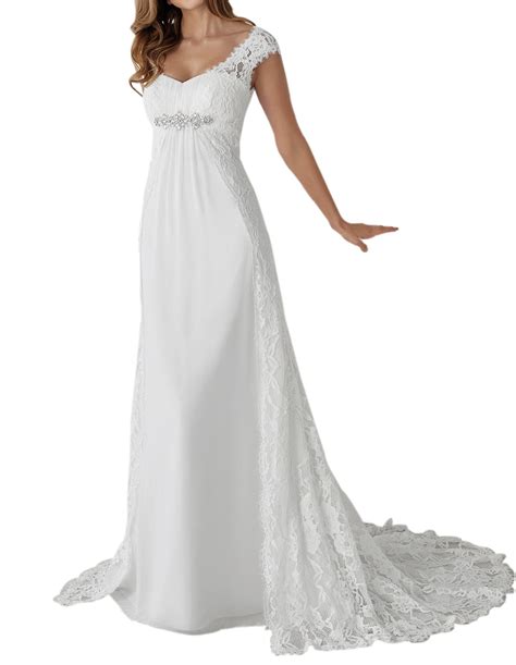 Buy Empire Waist Wedding Dress In Elegant Embellishments