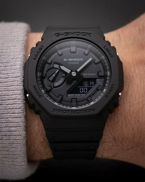 Sign up to our newsletter. Casio G-Shock Rare Fully Blacked Out Model GA2100-1A1 ...