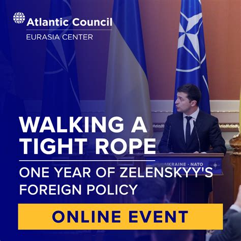 Announcement Walking A Tight Rope One Year Of Zelenskyys Foreign Policy Центр Нова Європа
