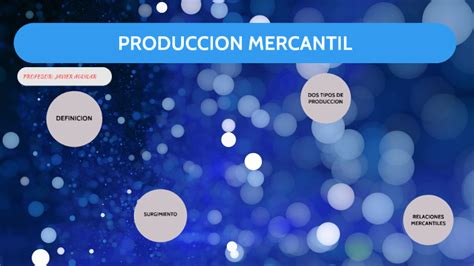 ProducciÓn Mercantil By Javier Aguilar On Prezi