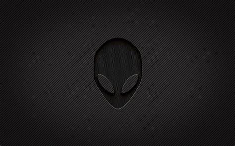 Download Wallpapers Alienware Carbon Logo 4k Grunge Art Carbon