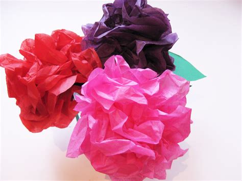 Simple Steps To Craft Tissue Paper Flowers