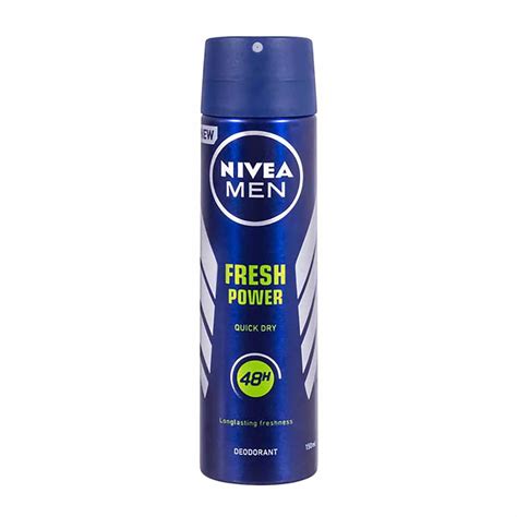 Buy Nivea Men Fresh Power Spray Deodorant 150 Ml Online Shop Beauty