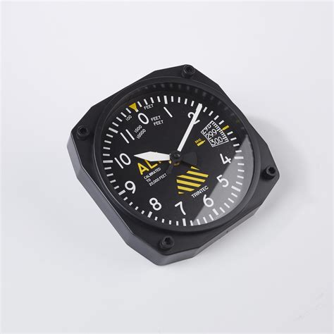 6 30th Anniversary Altimeter Instrument Style Clock Trintec Touch