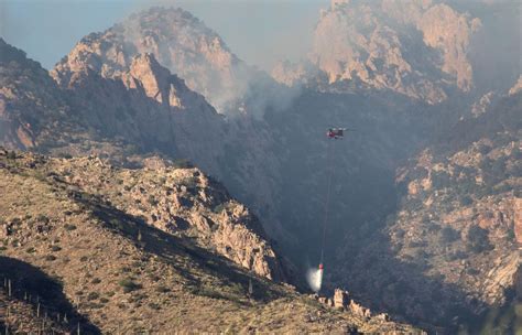 Bighorn Fire In Catalina Mountains North Of Tucson Grows To 2500 Acres