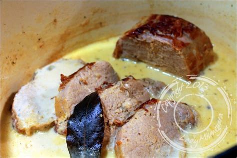 Recette rôti de porc à la normande 195808