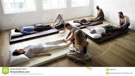 Health Wellness Massage Training Concept Stock Image Image Of Health