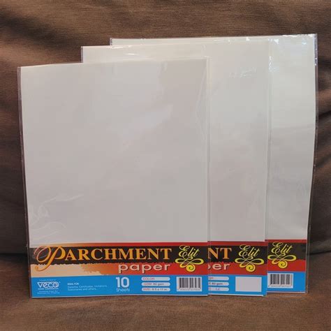 White Parchment Paper Paper Short And A4 Size Good For Certificates 10