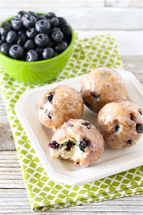 Gluten Free Vegan Blueberry Donut Holes Sarah Bakes