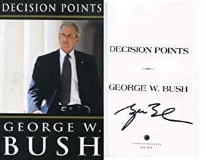 George Walker Bush Autograph Signed Book By Bush George W Signed