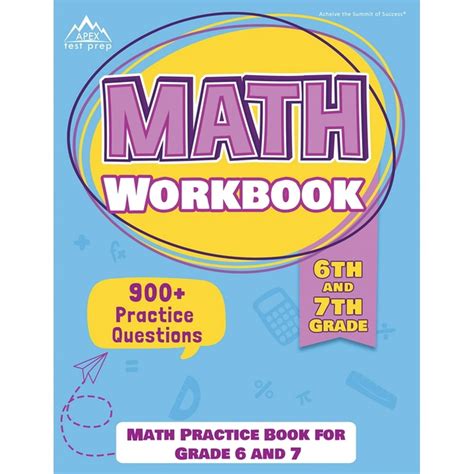 6th And 7th Grade Math Workbook Math Practice Book For Grade 6 And 7