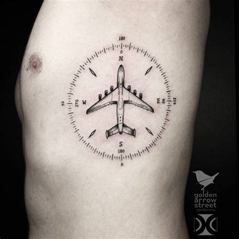 Explore The Most Beautiful Airplane Tattoo Ideas From Small Designs