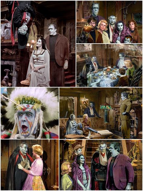 The Munsters In Deadly Color The Munsters Munsters Tv Show Horror