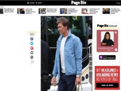 Tom Brady é Flagrado Sem Aliança Em Meio à Rumores Sobre Divórcio Com