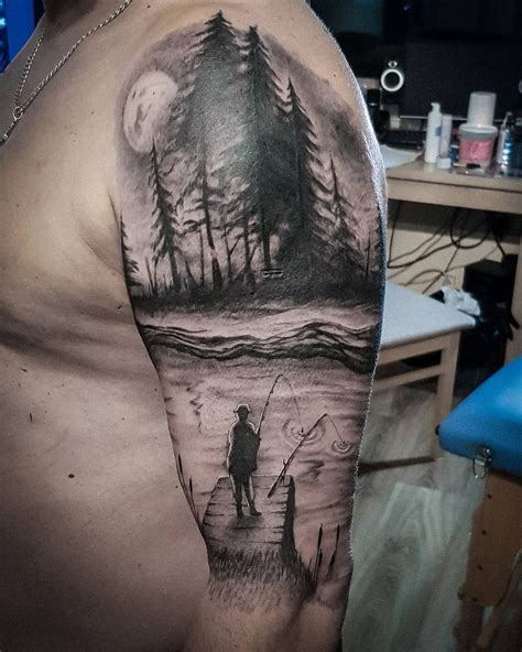 Tattoosfishing Tattoos Forest Tattoos Nature Tattoos Tattoos For