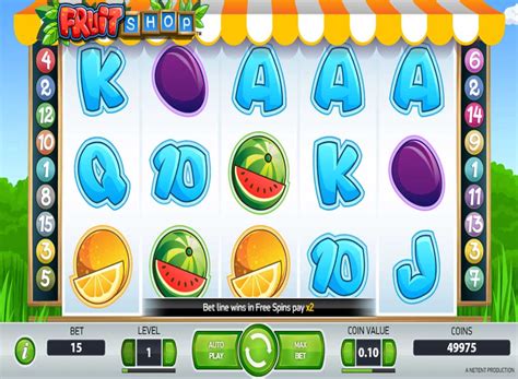 Parents ou enfants, notre site vous propose de nombreux jeux flash gratuits online. Machine à sous Fruit Shop de NetEnt - Jeux Gratuits de Casino