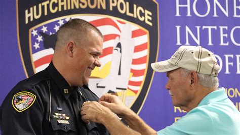 Hutchinson Police Department promotes Dustin Loepp to captain