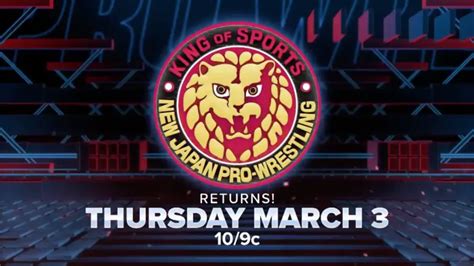 NJPW Announces Return To AXS TV Cultaholic Wrestling