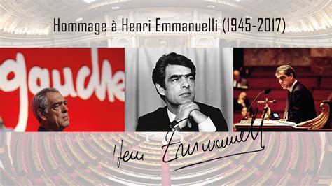 Hommage à Henri Emmanuelli Événements 2017 Assemblée Nationale
