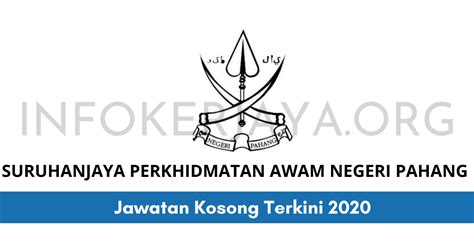 Pembantu perikanan gred g19 4. Jawatan Kosong Suruhanjaya Perkhidmatan Awam Negeri Pahang ...