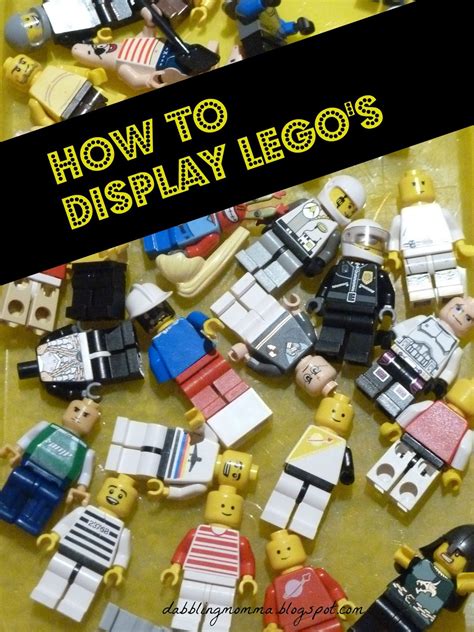Dabblingmomma Ways To Display Lego Minifigures