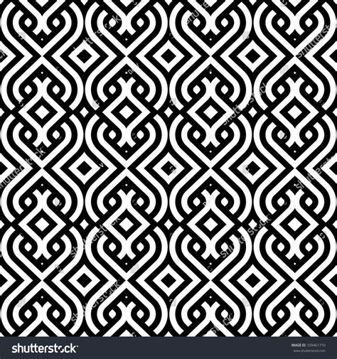 Abstract Vintage Geometric Wallpaper Pattern Seamless
