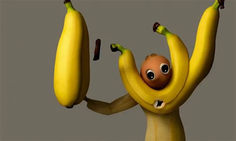 A Sentient Banana With Arms And Legs Stable Diffusion Openart