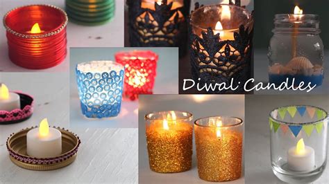 Diy Diwali Candles Youtube