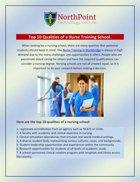 Ppt Top 10 Qualities Of A Nurse Training School Powerpoint