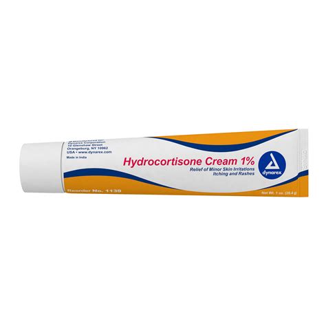Dynarex Hydrocortisone Cream 1 Oz Tube At