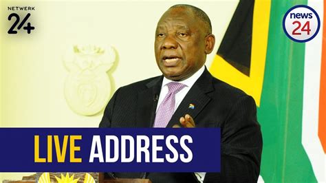 Cyril Ramaphosa Speech Tonight President Ramaphosa To Address The Nation On Monday At 20h00