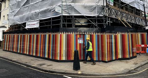 5 Site Hoarding Services In London Timber And Printed
