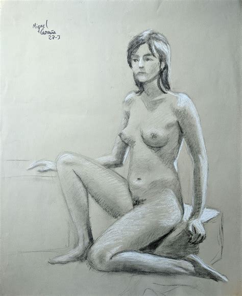Desnudo De Mujer Dibujos Originales Online Grafito L Piz Dibujos