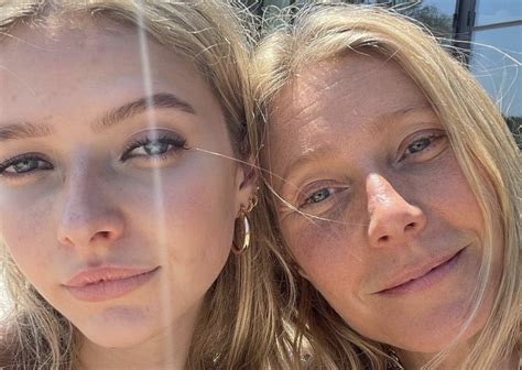 Gwyneth Paltrow Goes Makeup Free In National Babes Day Selfie With Year Old Apple