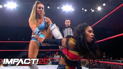 THE ELITE CHELSEA Green And TASHA Steelz No Contender Match IMPACT March YouTube