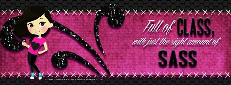 Sassy And Pink Timeline Cover For Facebook With Cute Quote Fb