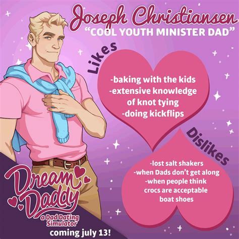 What is the dream daddy guide for? Dream daddy robert guide, robert small is one of the dateable dads in