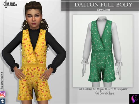 Dalton Full Body By Katpurpura From Tsr • Sims 4 Downloads